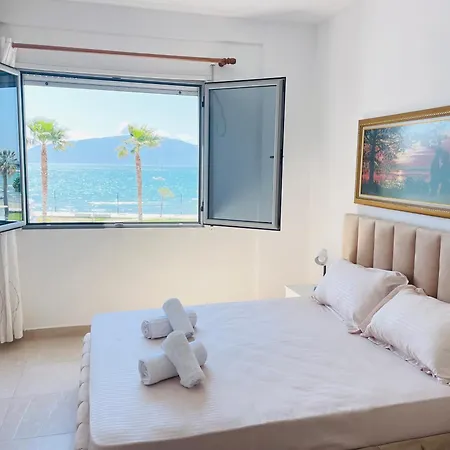 Lejlighed Sunny Sea View Ap With Private P &2 Bikes Vlorë