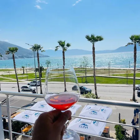 Διαμέρισμα Sunny Sea View Ap With Private P &2 Bikes Vlorë